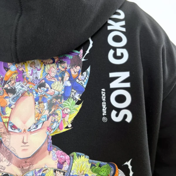 Sweat à capuche Goku Color – Style Anime Dragon Ball | Confort et Qualité